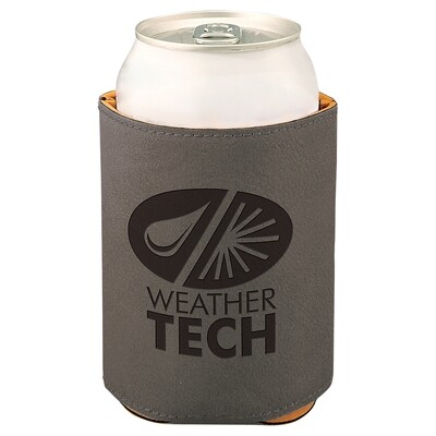 Beverage Holders - Gray Leatherette