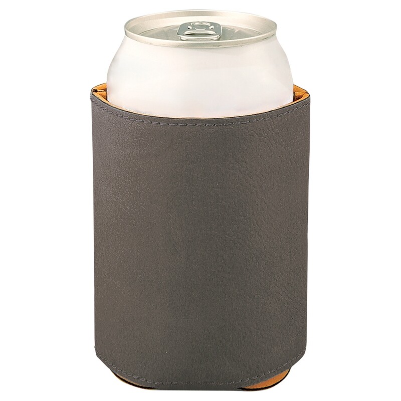 Beverage Holders - Gray Leatherette