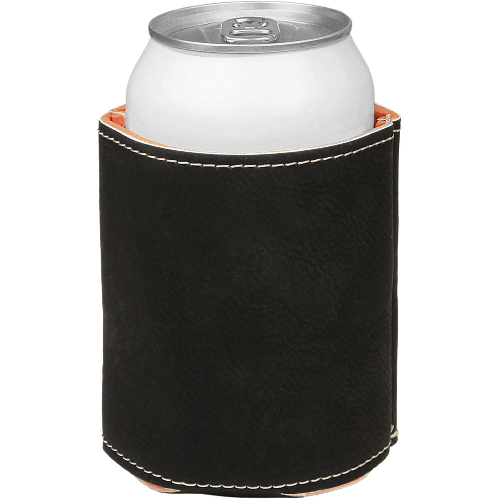Beverage Holders - Black with Silver Leatherette