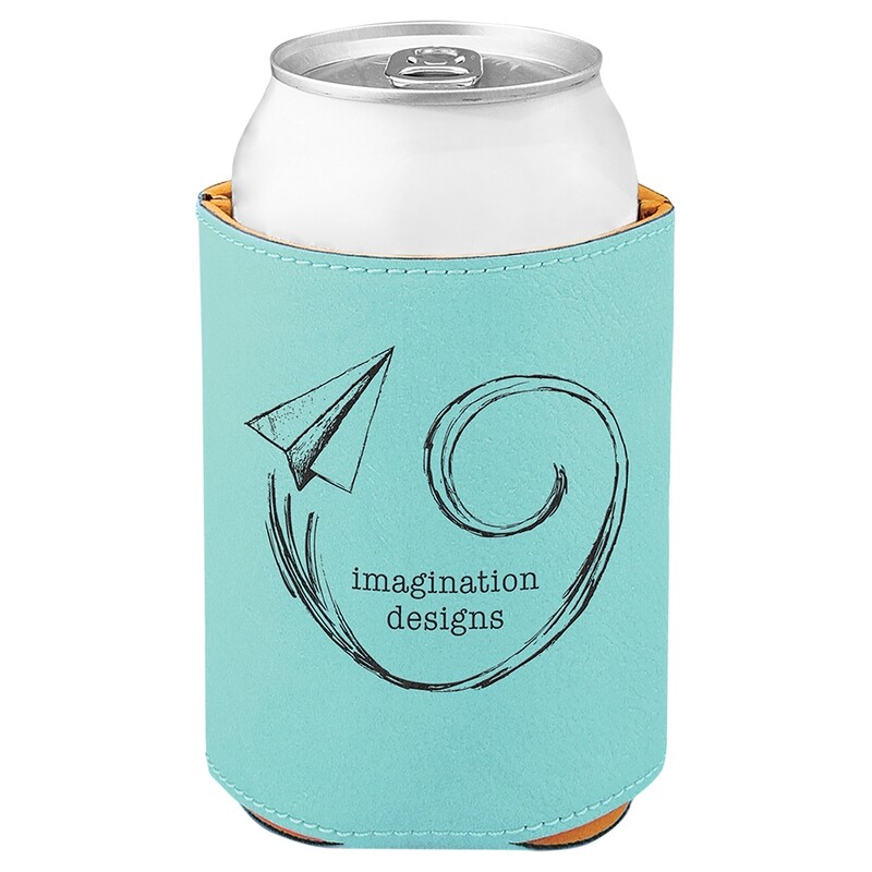 Beverage Holders - Teal Leatherette
