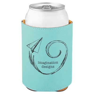 Beverage Holders - Teal Leatherette