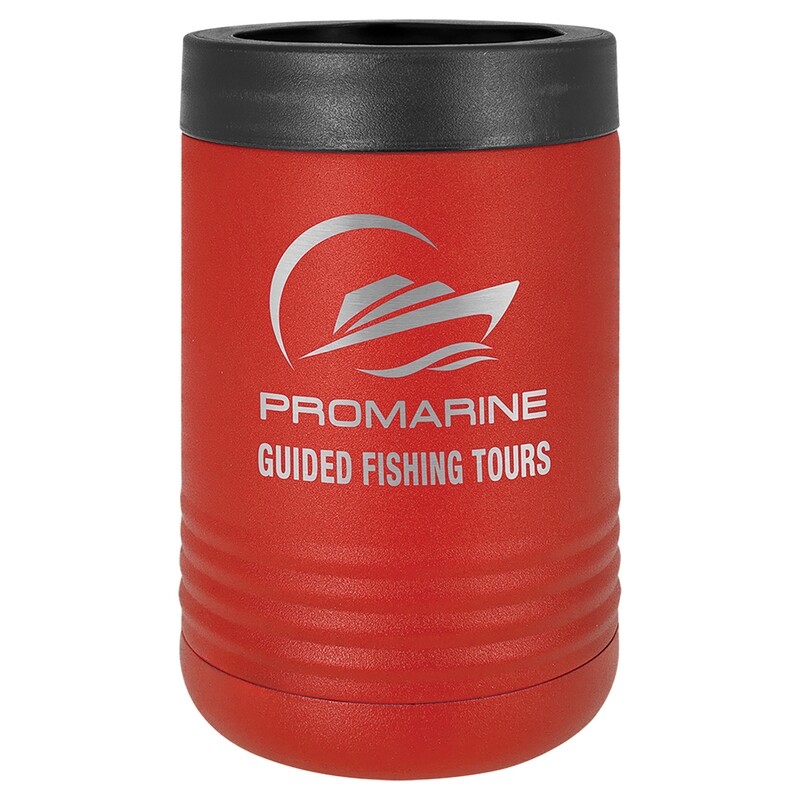 Beverage Holders - Red Stainless Steel
