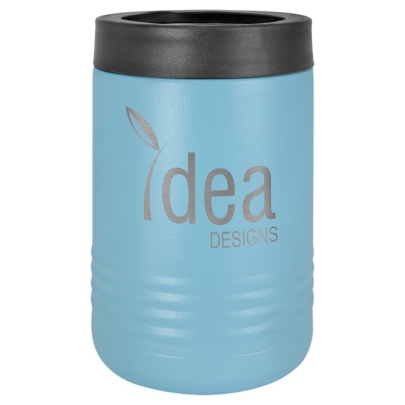 Beverage Holders - Light Blue Stainless Steel