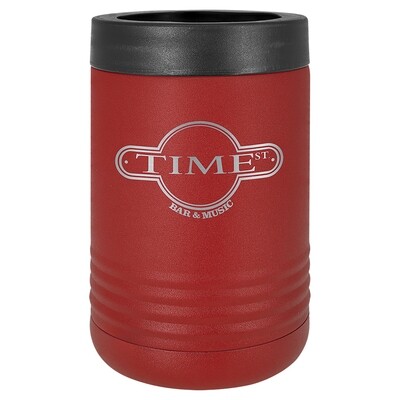 Beverage Holders - Maroon Stainless Steel