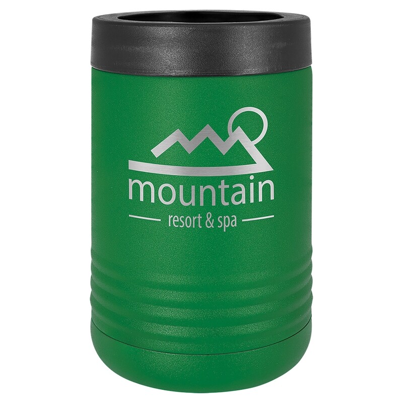 Beverage Holders - Green Stainless Steel