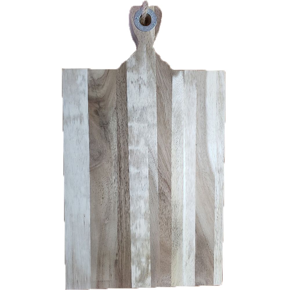 Wood Cutting Boards - Acacia Rectangle Cutting Board with Rope Handle