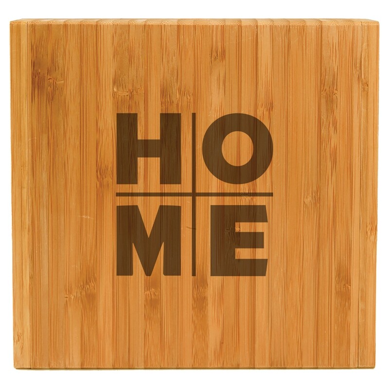 Wood Cutting Boards - Bamboo Cheese Board with Tools