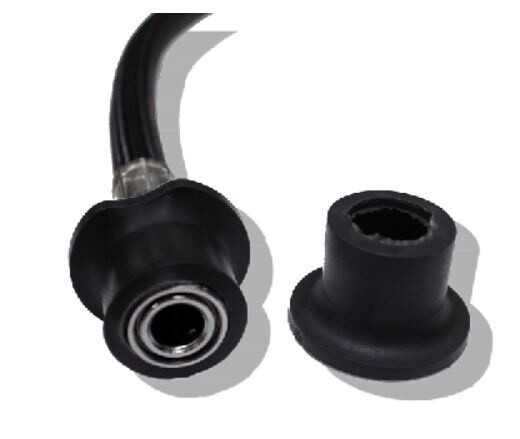 XS Scuba LP Inflator Hose, 6&quot; Quick-Disconnect with Hat