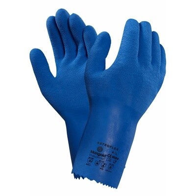 Marigold Gloves Blue Latex Astroflex