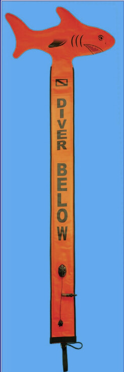 Trident Signal Tube Marker 6' - Novelty