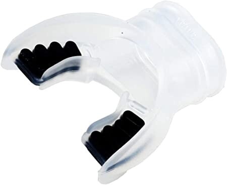 Trident Silicone Molded Regulator Mouth Piece Clear