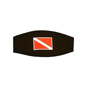 Trident Split Mask Strap Cover Dive Flag