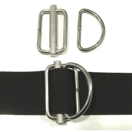 XDeep Sliding Metal D-Ring