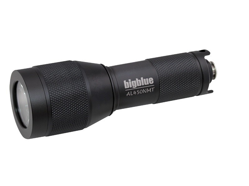 Big Blue Dive Light AL450 Lumen NM Tail with Glove
