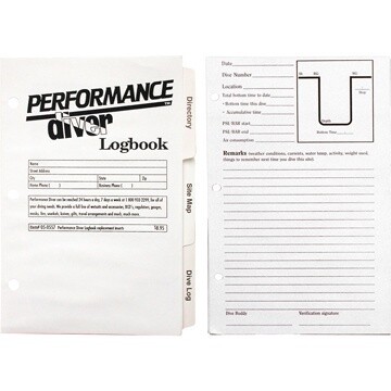 Innovative Scuba Log Book Replacement Pages