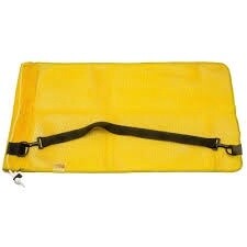 Clay Creek Mesh Drawstring Bag, Shoulder Strap Yellow 