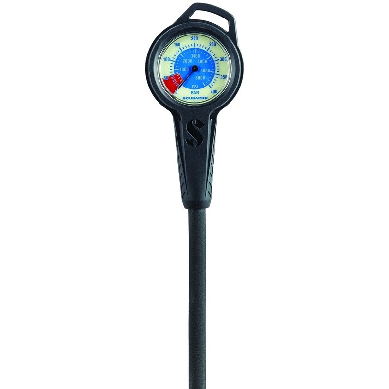 Scubapro Pressure Gauge, Dual Metric/Imperial