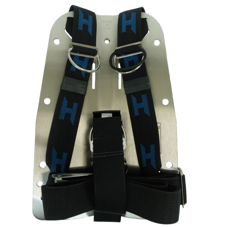 Halcyon Backplate Stainless Steel with Harness