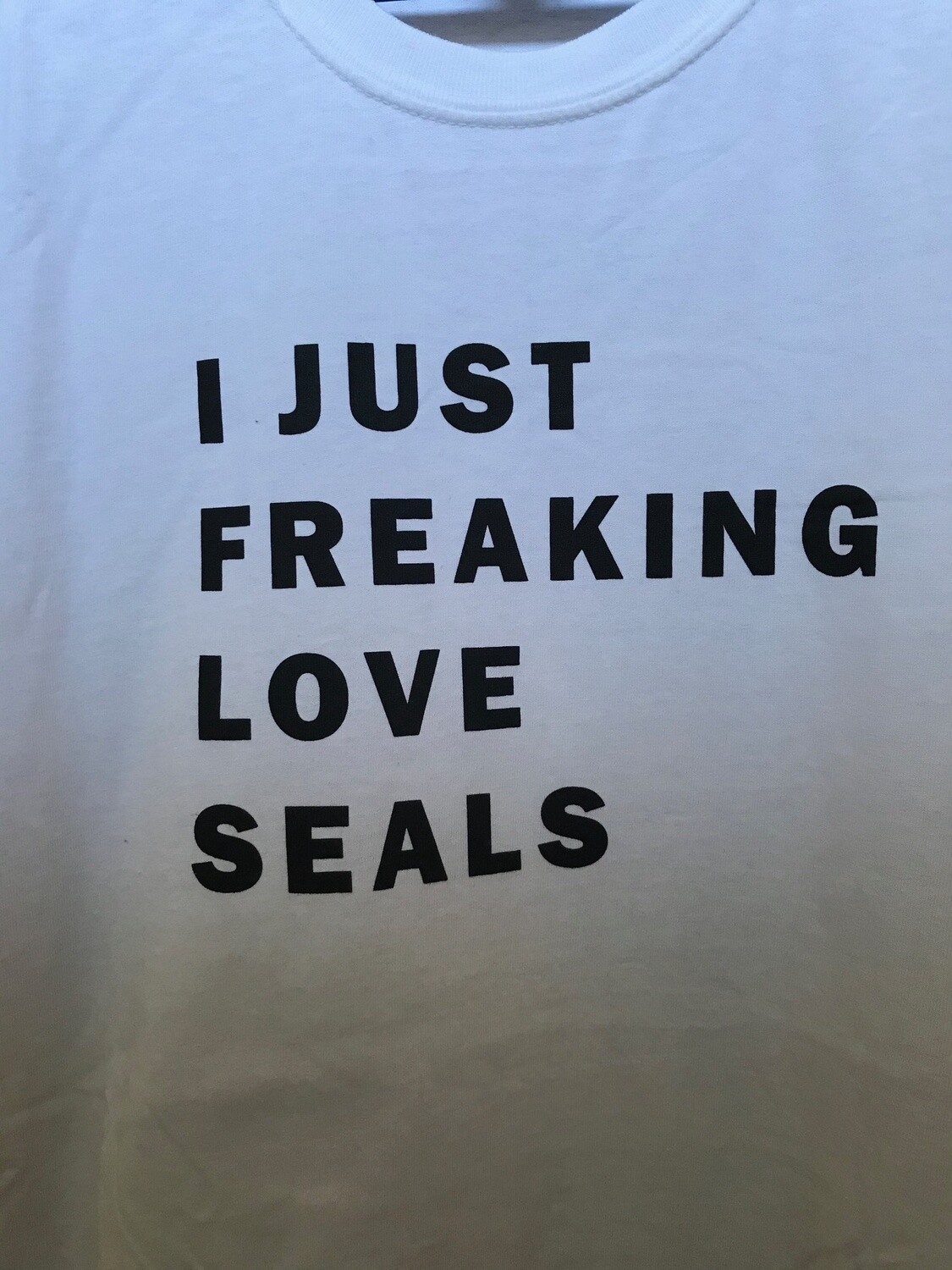 Sea Dragon T-Shirt, Freaking Love Seals - Text Only