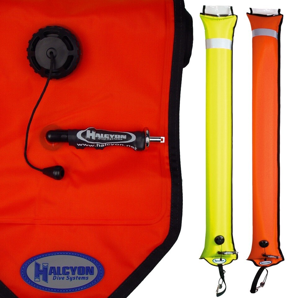 Halcyon Divers Alert Marker Big  4.5' Long
