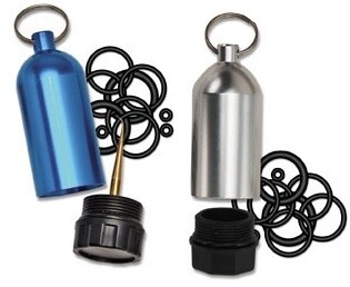Tank Keychain with O-Rings and Pick