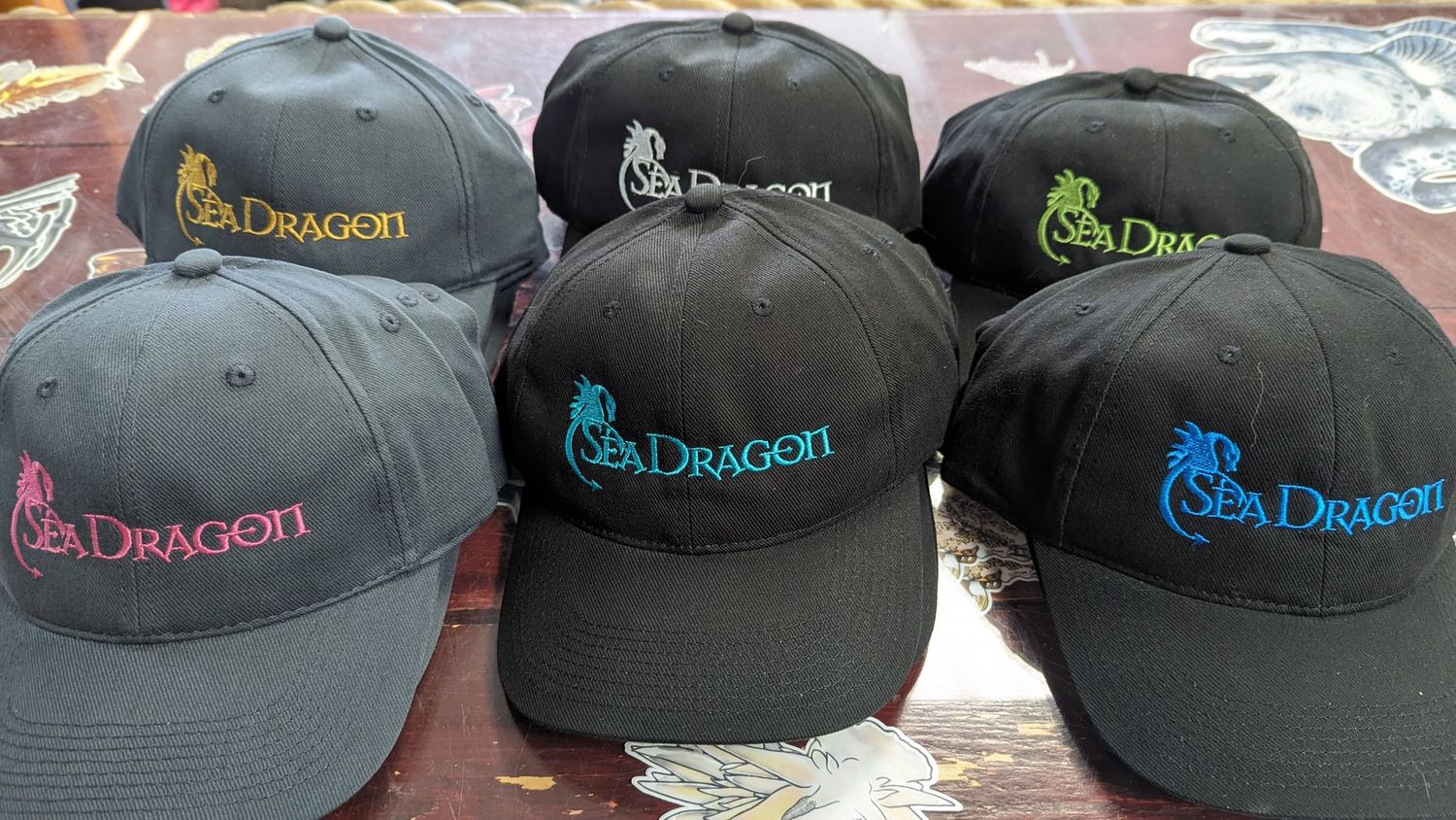 Sea Dragon Adjustable Cap