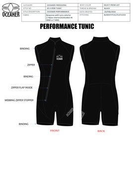 Oceaner Performance 7mm Ten's Tunic with Hood