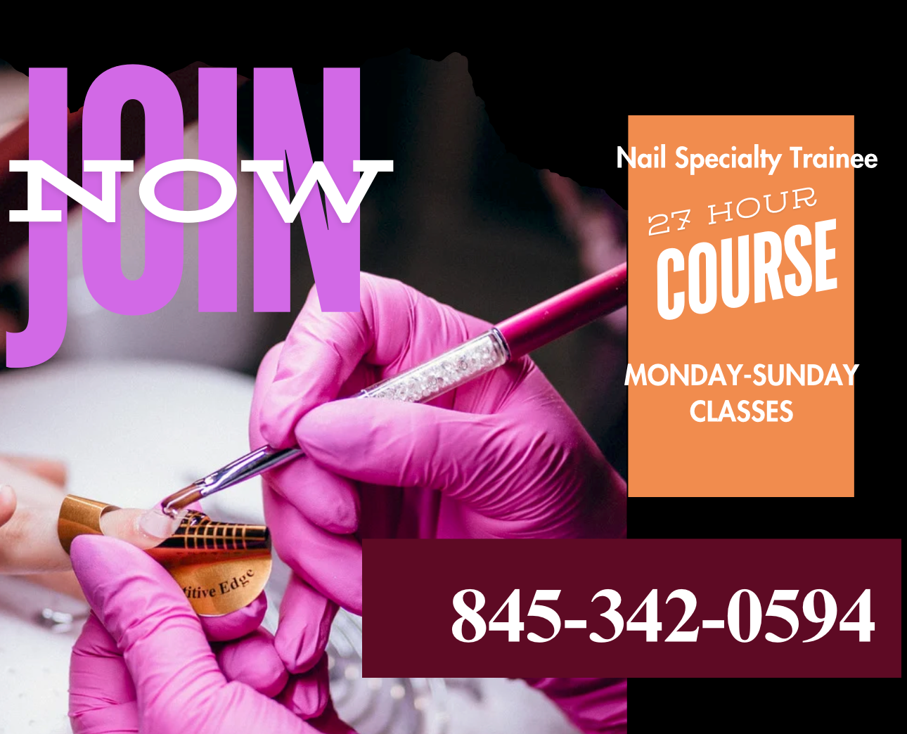 27 Hour  Nail Course