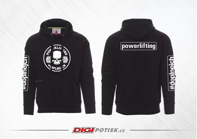 Mikina přes hlavu Black dámská