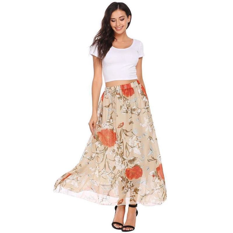Skirts women elastic