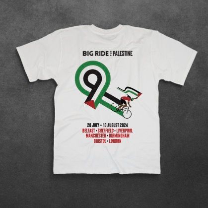 The Big Ride 2024 Tour T-Shirt (White)