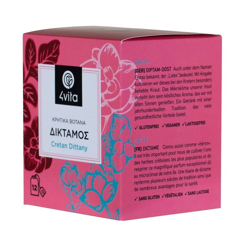 Greek Herbal Tea Dittany By 4Vita (12 sachets)