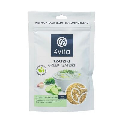 4Vita Greek Tzatziki Seasoning Mix, 75g 4Vita Greek Tzatziki Seasoning Mix, 75g