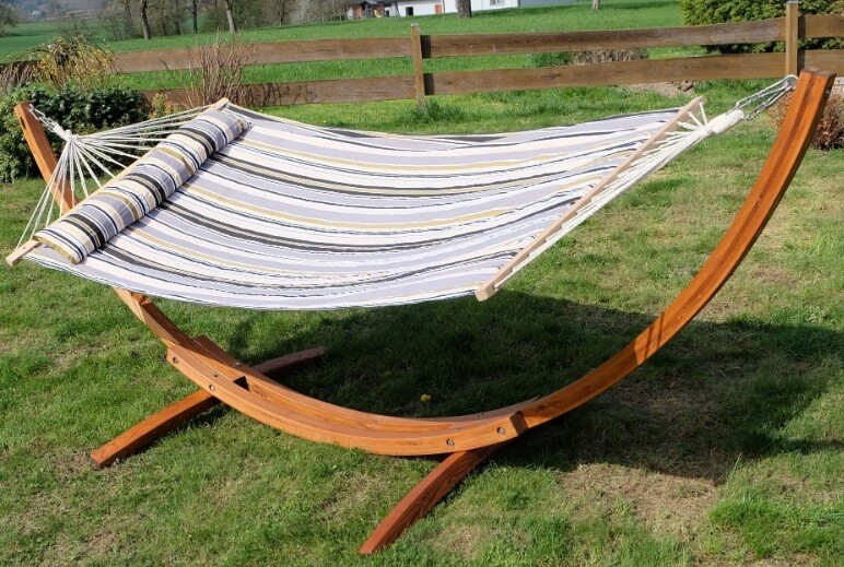Viseča mreža NAGUA + vzglavnik – 320 cm
