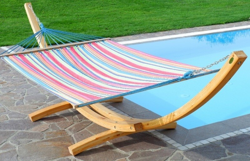 Viseča mreža SAMANA NATUR – 410 cm ZA 2 OSEBI