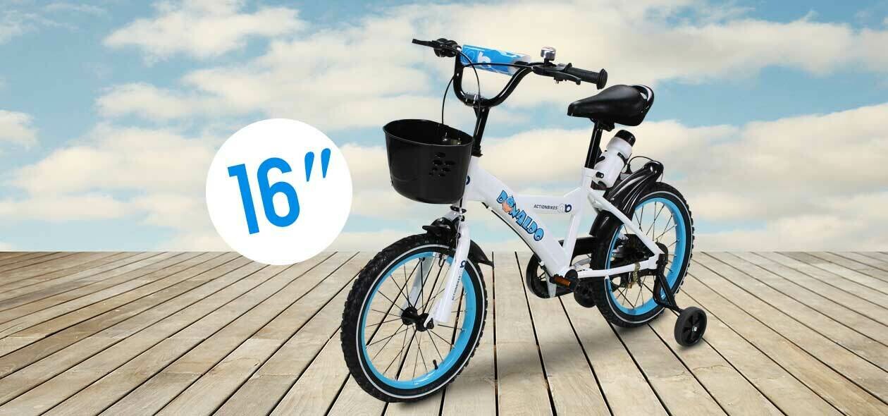 Actionbikes otroško kolo DONALDO- MODRA- 16 palčna kolesa