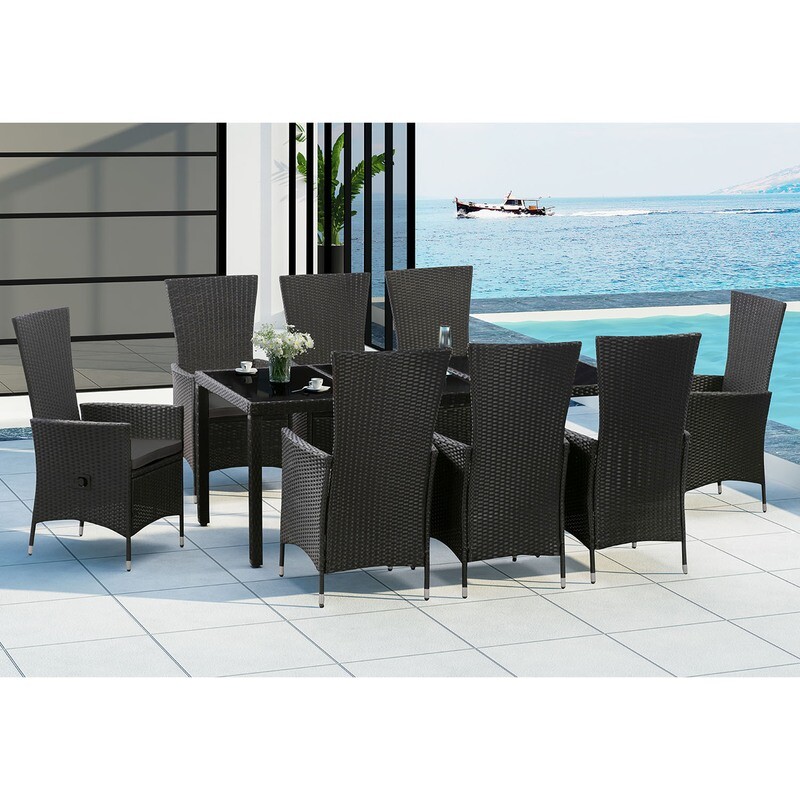 Sedežna Garnitura Polyrattan RIMINI  v dveh barvah