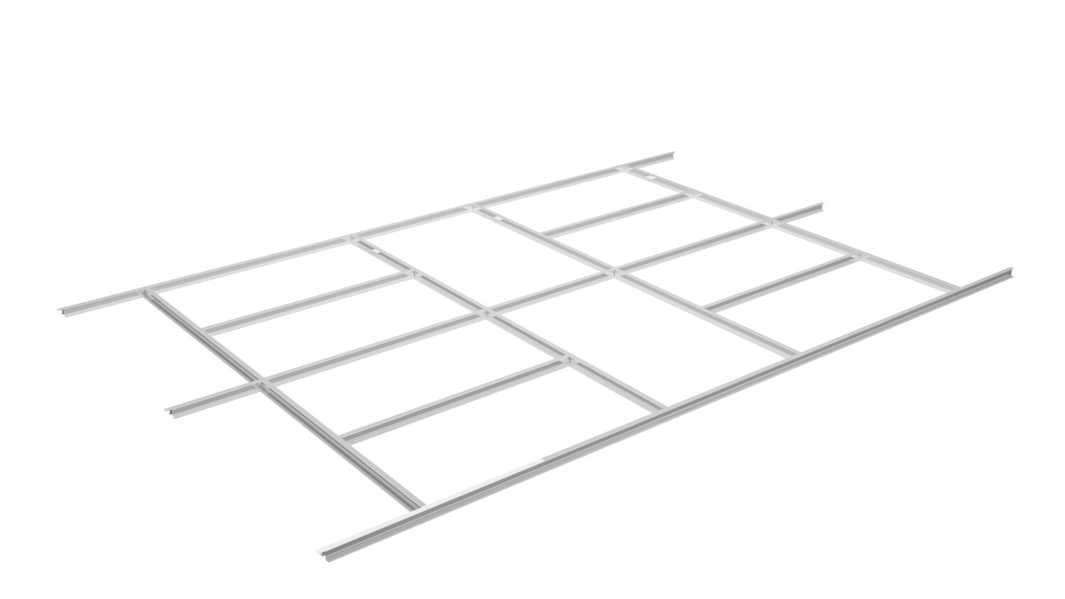 G21 Fundament – kovinska podlaga za tla - 3,4m x 3,3m