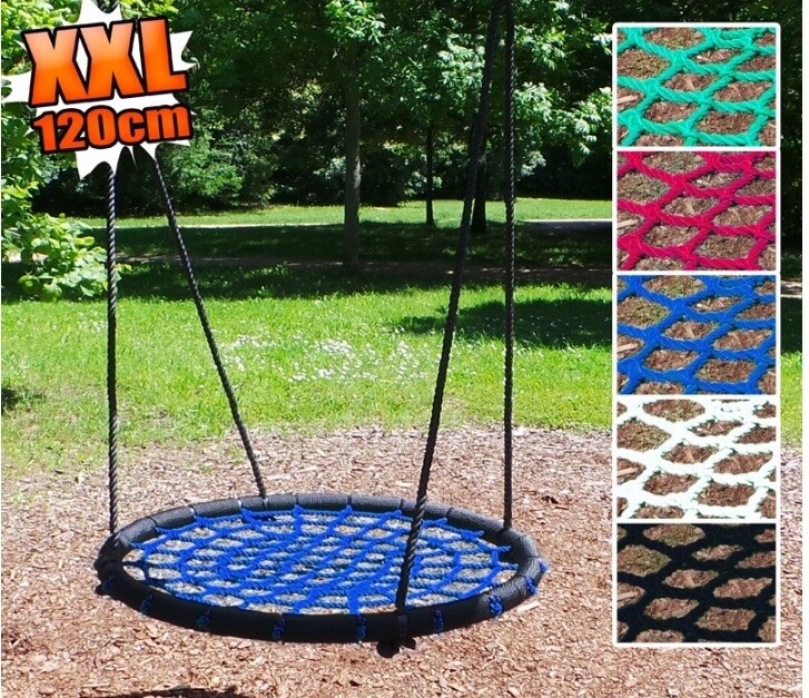 Gugalnica &quot;MREŽA - GNEZDO&quot; premer 120 cm - 4 barve