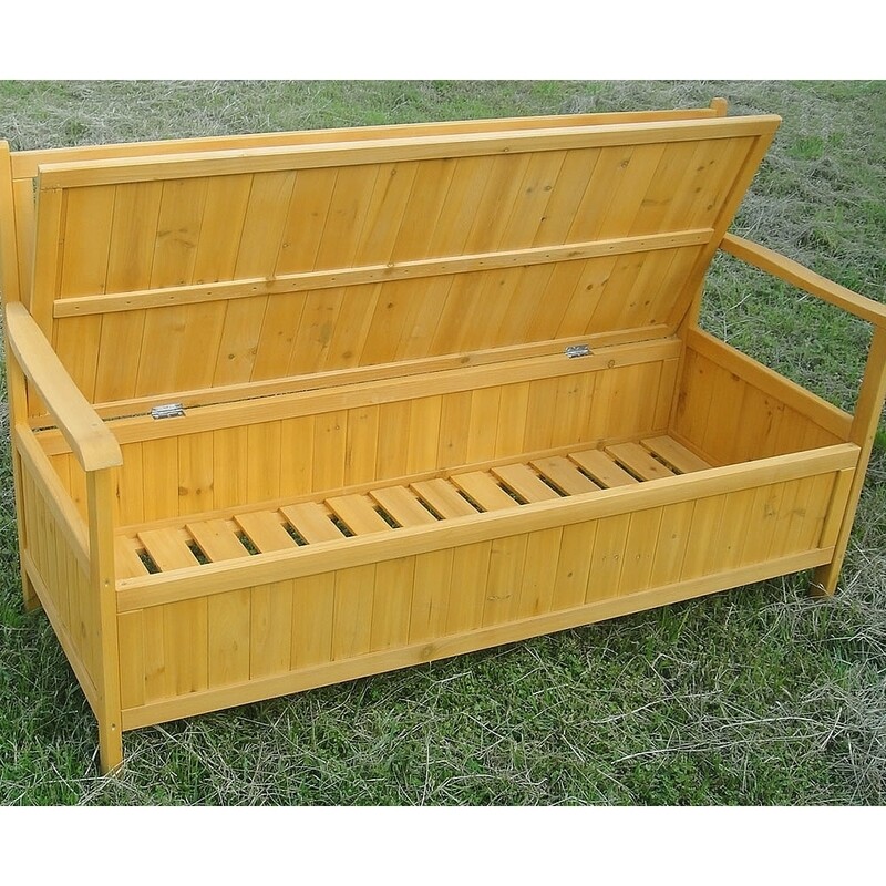 ​XXL 3-sedežna vrtna klop s predalnikom 145x61x85 cm