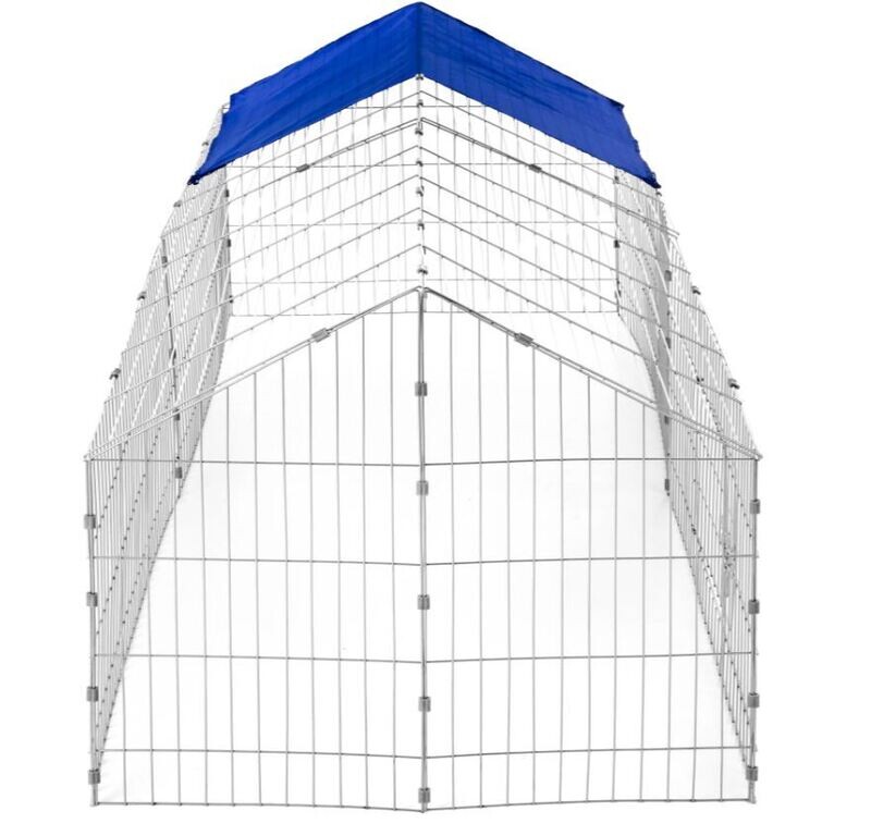 Kletka s senčnikom - 180 x 75 x 75 cm - več barv