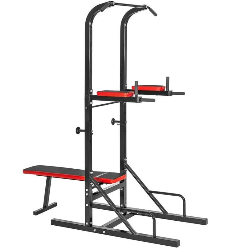 Vadbena naprava s klopjo 180 x 95 x 210 cm