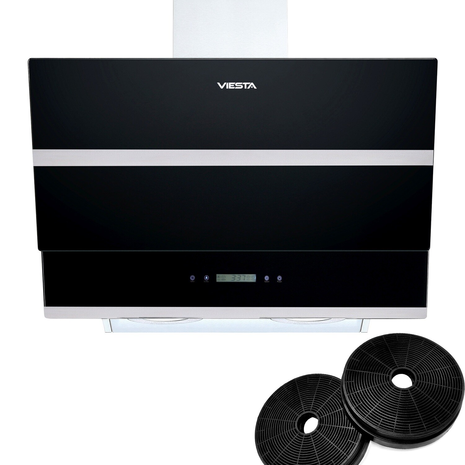 Kuhinjska napa Viesta DH600XE 60 cm - vključno s filtrom z aktivnim ogljem - razred en. učinkovitosti: A