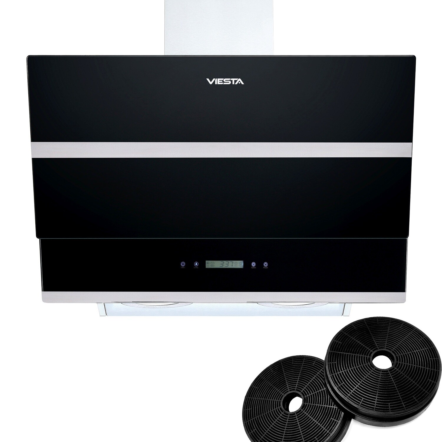 Kuhinjska napa Viesta DH900XE 90 cm - vključno s filtrom z aktivnim ogljem - razred en. učinkovitosti: A