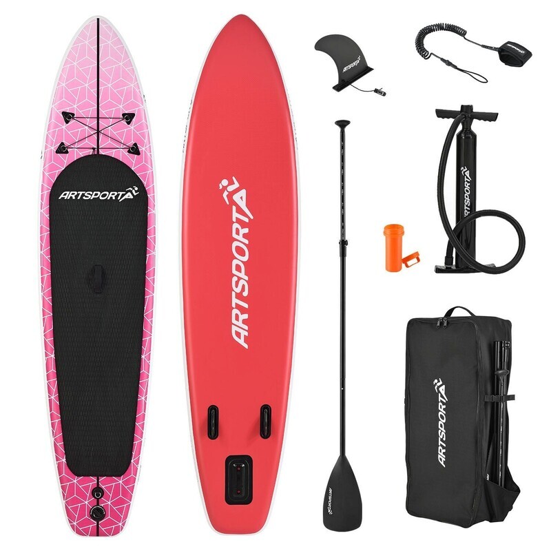 SUP 320 x 76,5 x 15 cm v ROZA BARVI