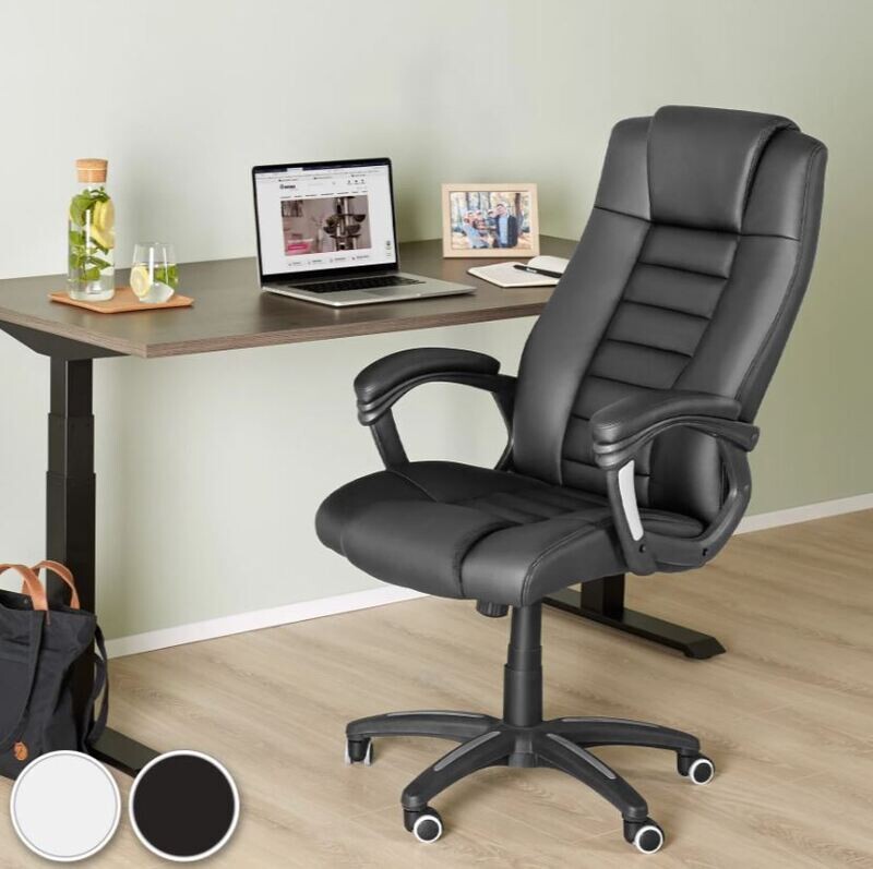 Ergonomski stol Mira - ČRN ali BEL