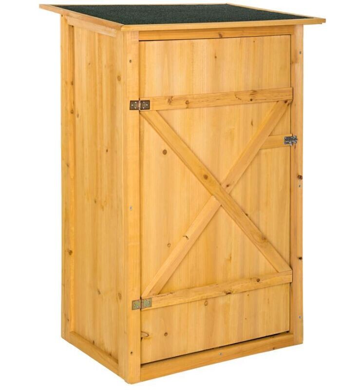 Vrtna omara z ravno streho - 75 × 56 × 118 cm