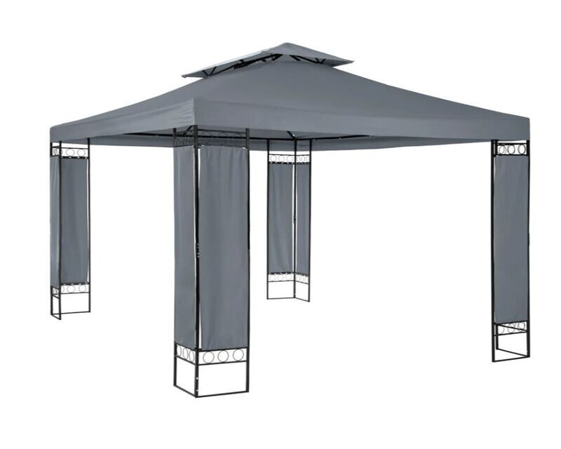 Paviljon Lejla 3,9 x 2,9 m - ANTRACIT