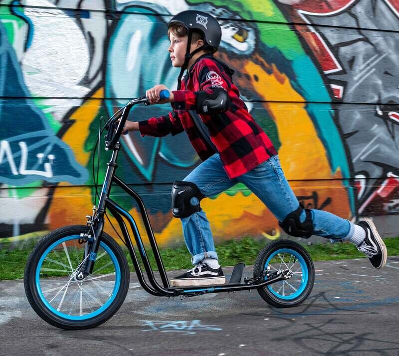 BMX skiro v MODRI barvi - 123 x 64 x 84 cm