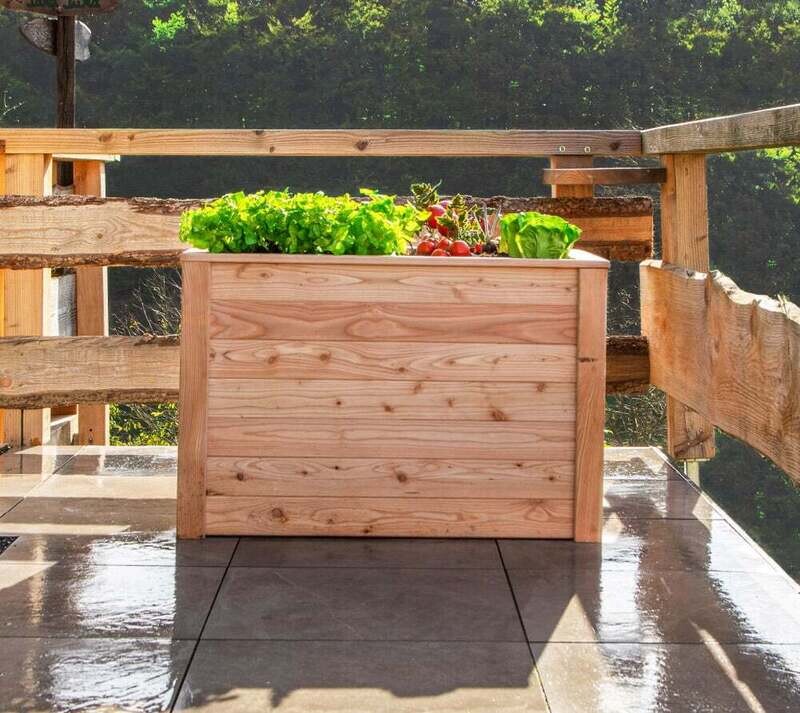 Visoka greda iz macesna - 100 x 65 x 66 cm